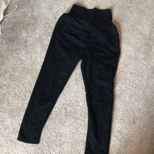 Maternity black jeans